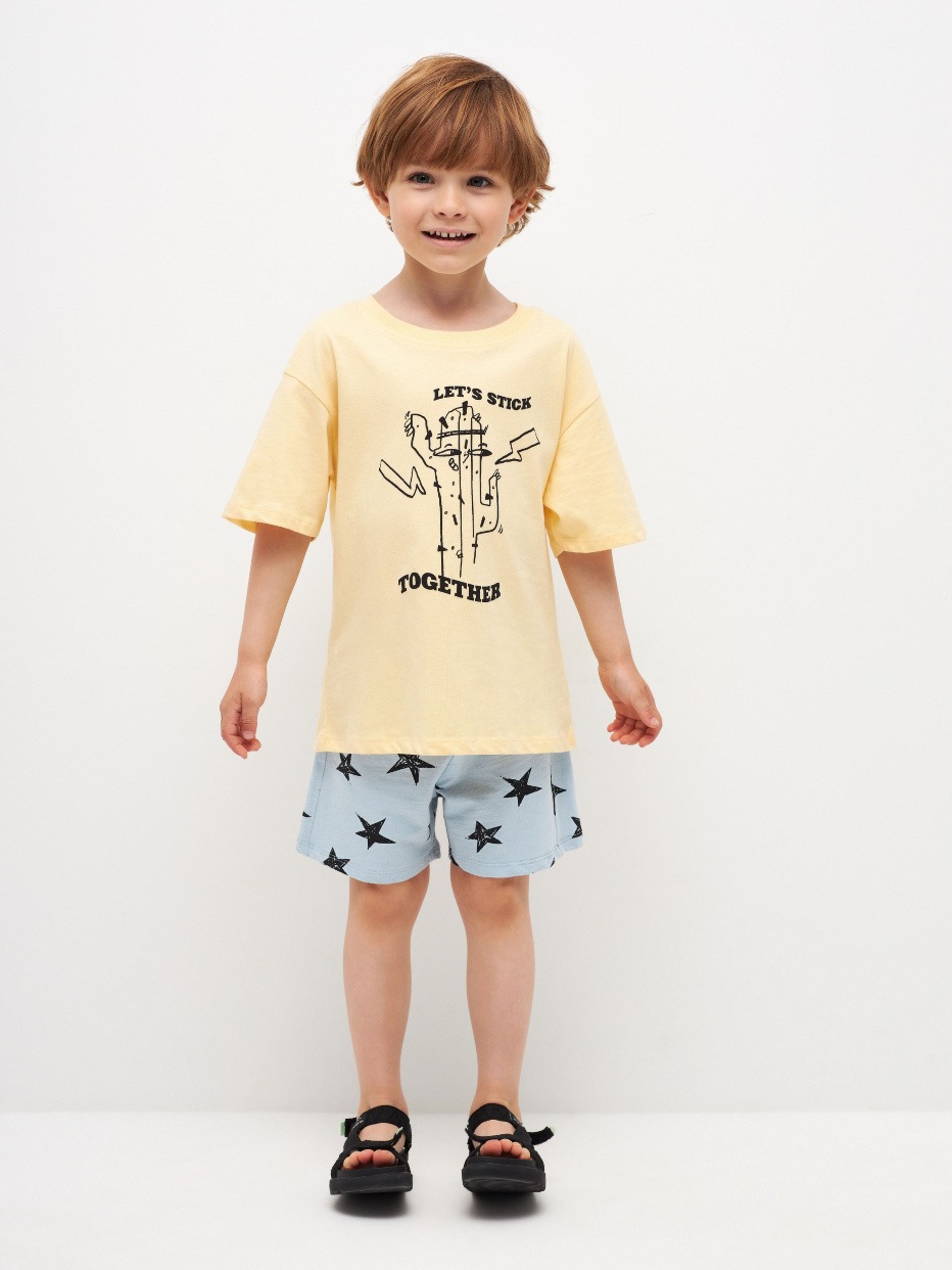 Комплект из футболки и шорт для мальчиков, фото - 1
