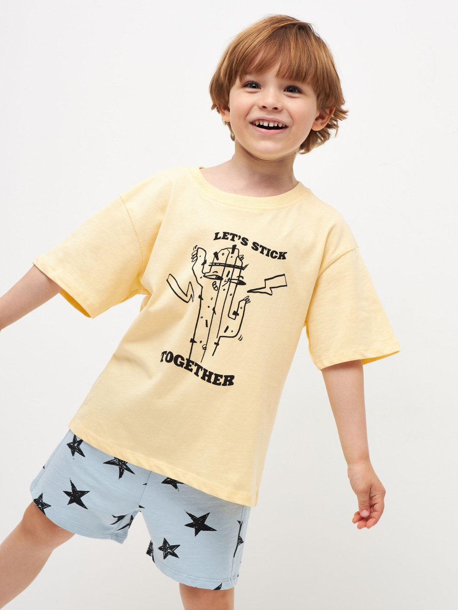 Комплект из футболки и шорт для мальчиков, фото - 2