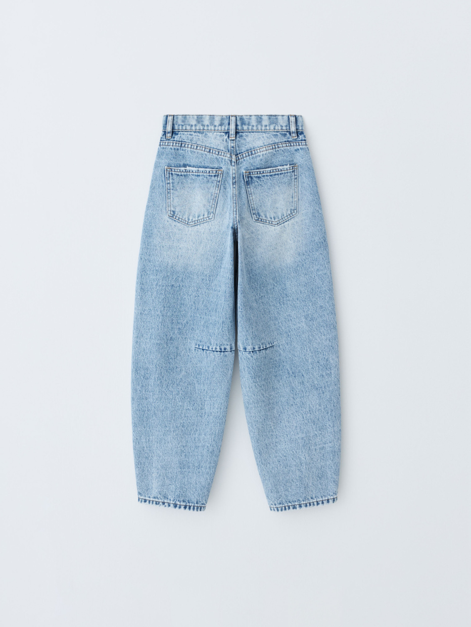 Винтажные джинсы Slouchy для девочек, фото - 3