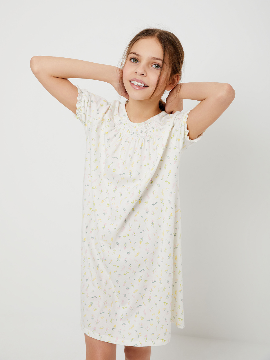 Ночная сорочка с принтом для девочек, фото - 2