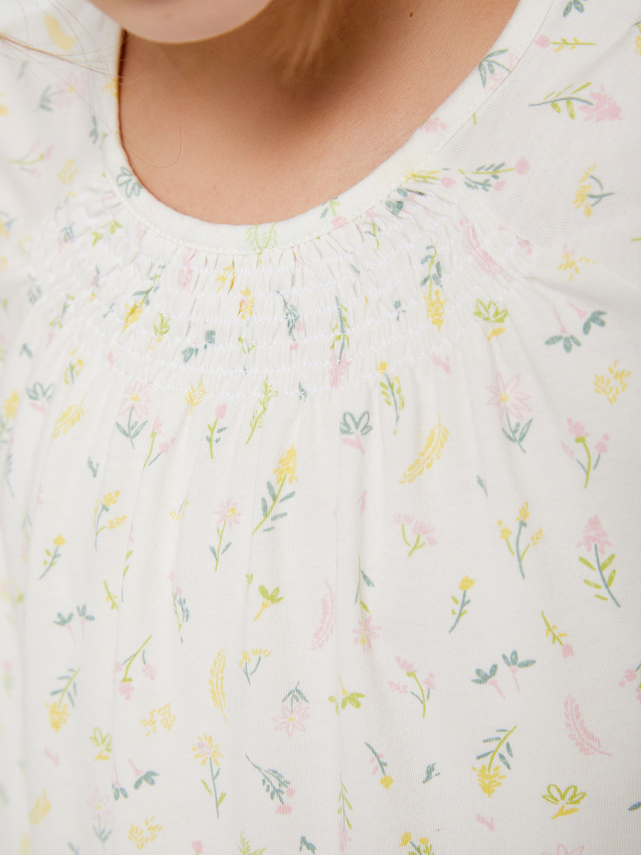 Ночная сорочка с принтом для девочек, фото - 3