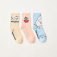 Набор из 3 пар носков с принтом Moomin Муми Тролль для девочек, цвет мультиколор