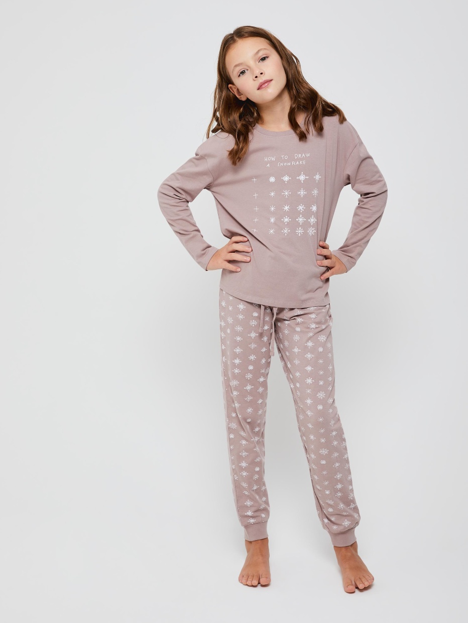 комплект пижамный для девочек, фото - 5
