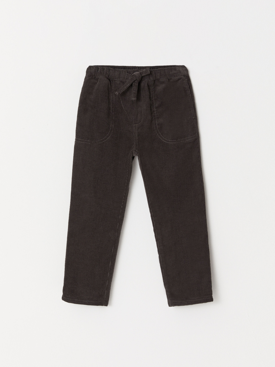 Вельветовые брюки на подкладке для мальчиков, фото - 2