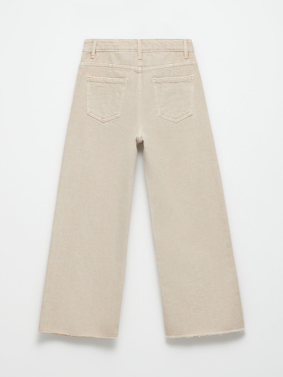 Широкие рваные джинсы для девочек, фото - 4