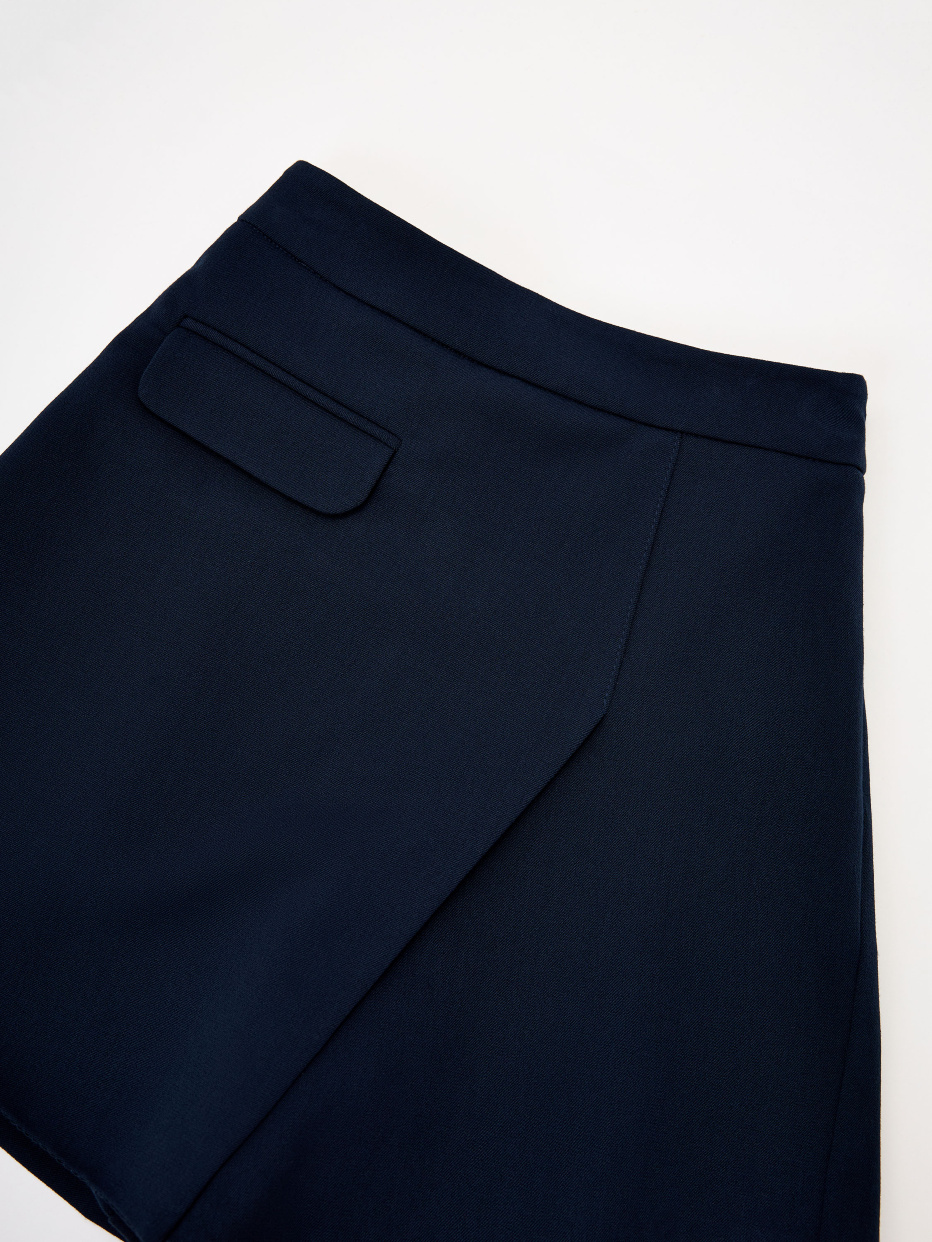 Асимметричная юбка-шорты для девочек, фото - 4