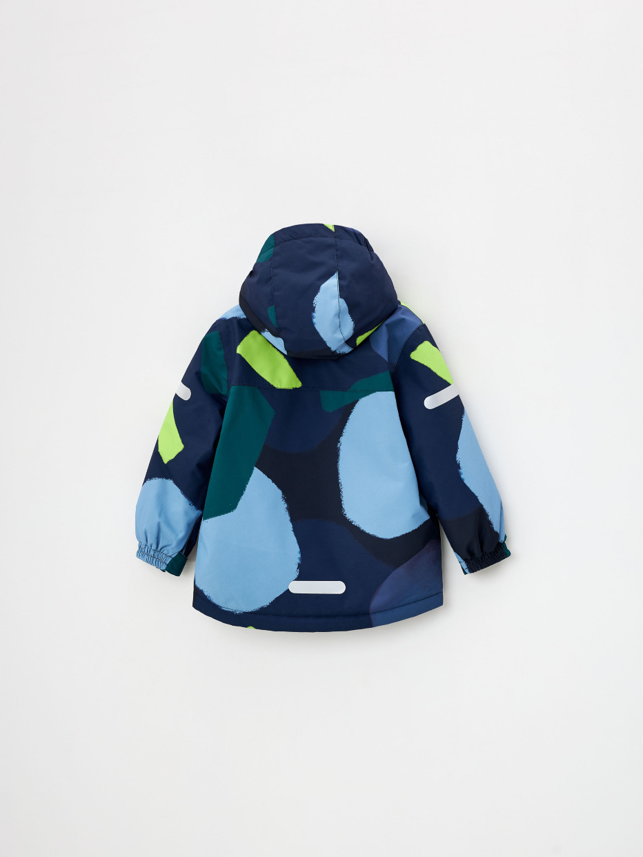Куртка из технологичной мембраны с лямками для мальчика, фото - 3