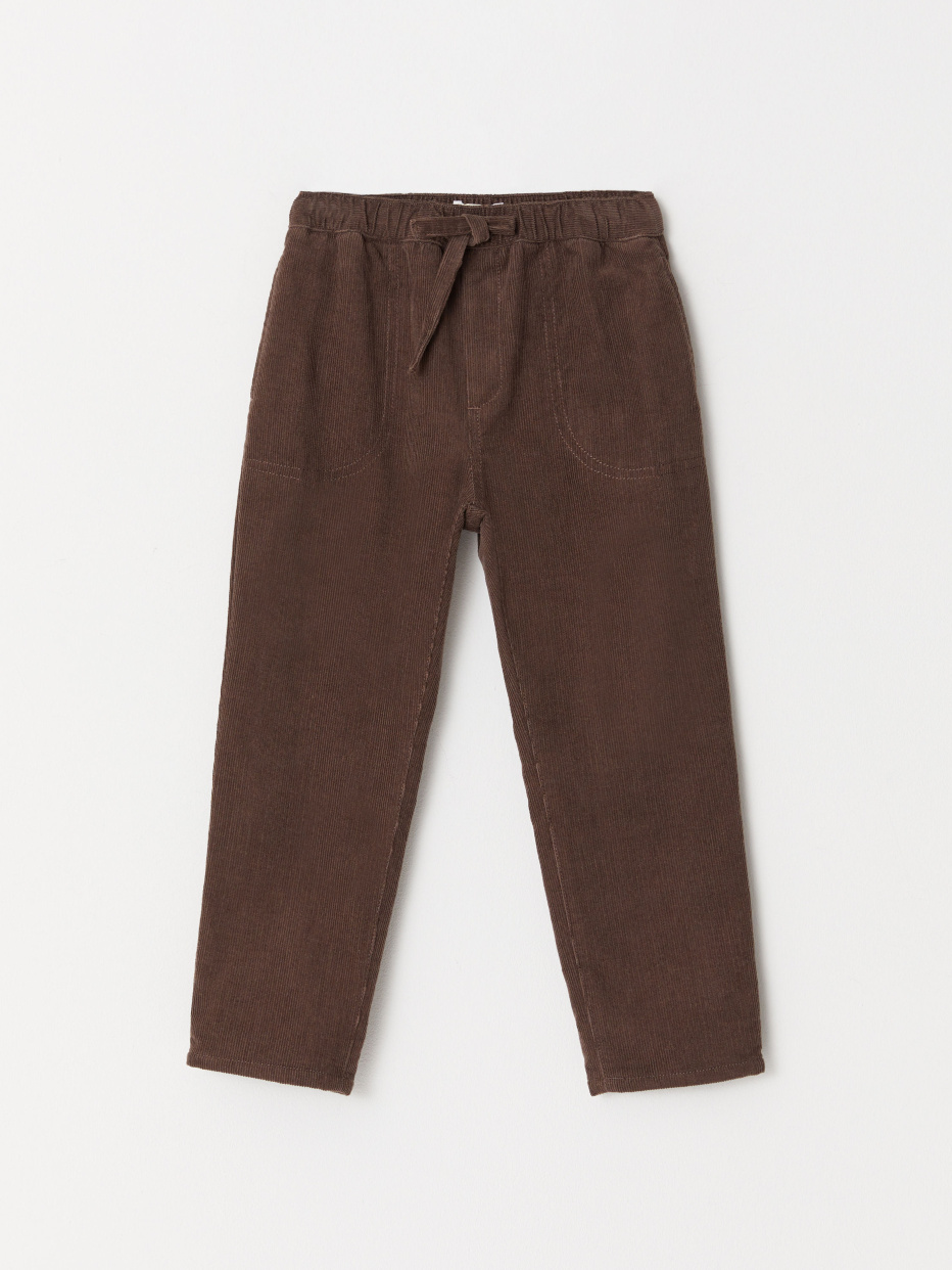 Вельветовые брюки на подкладке для мальчиков, фото - 2