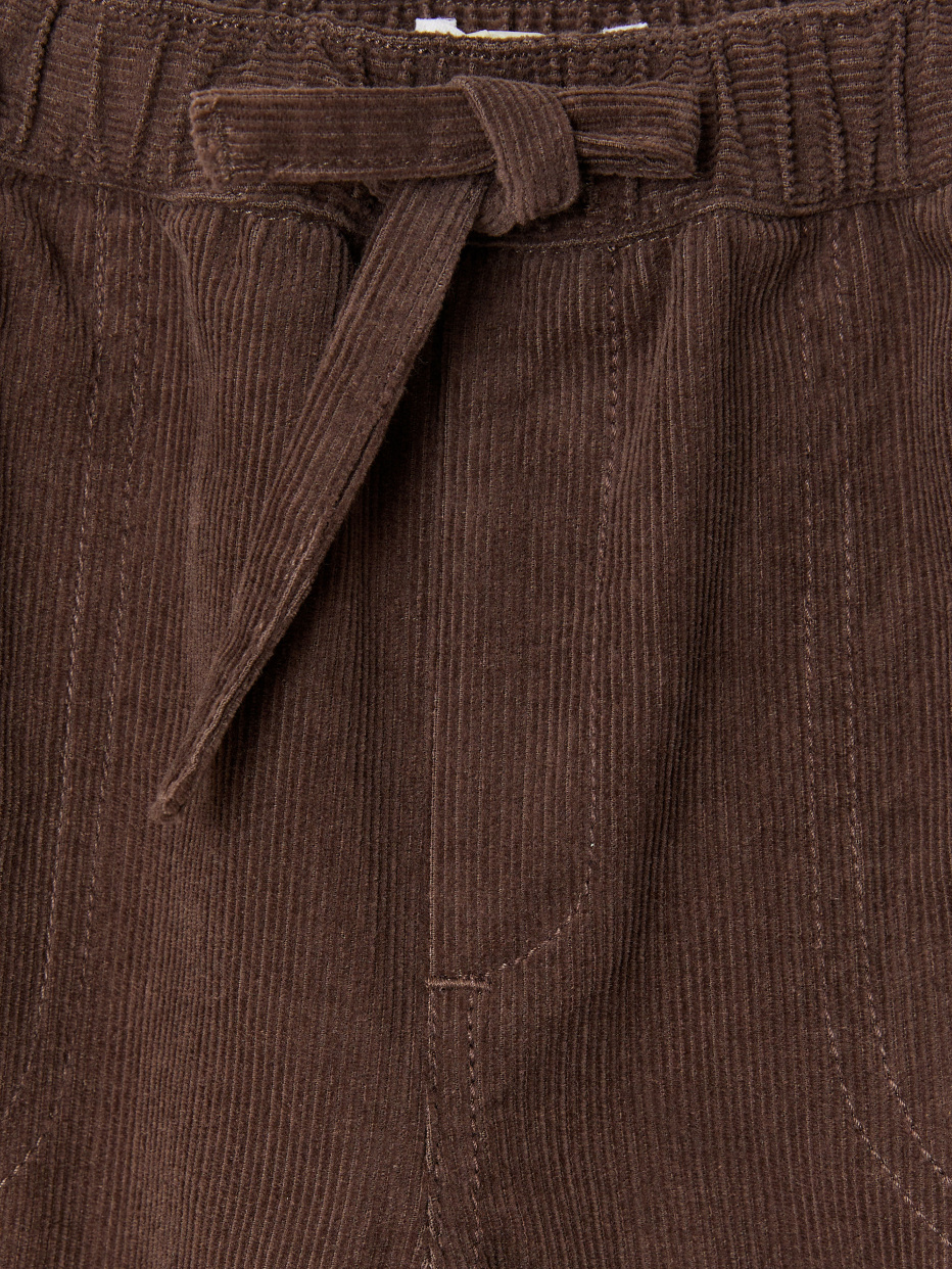 Вельветовые брюки на подкладке для мальчиков, фото - 3