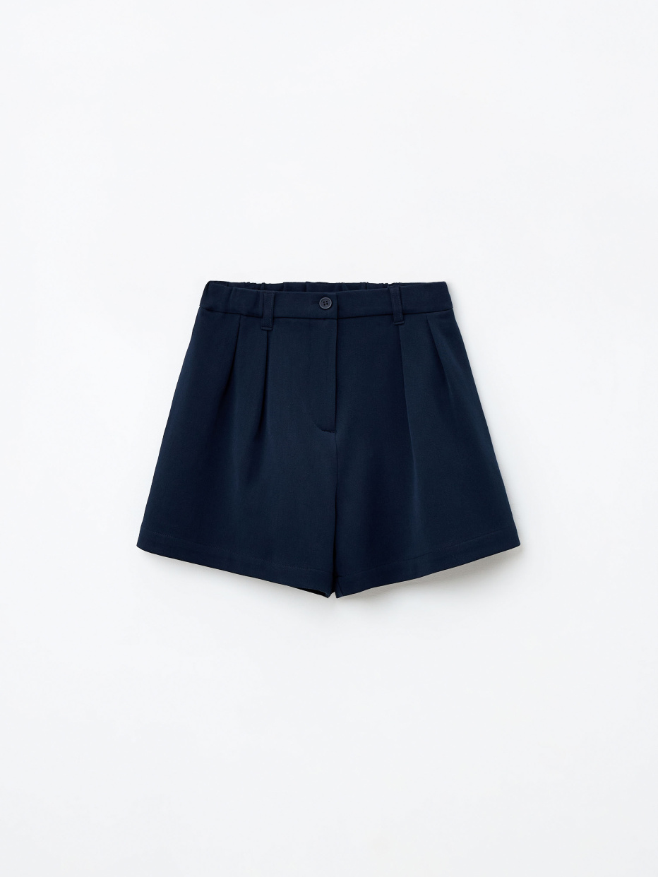 Короткие шорты с защипами для девочек, фото - 3