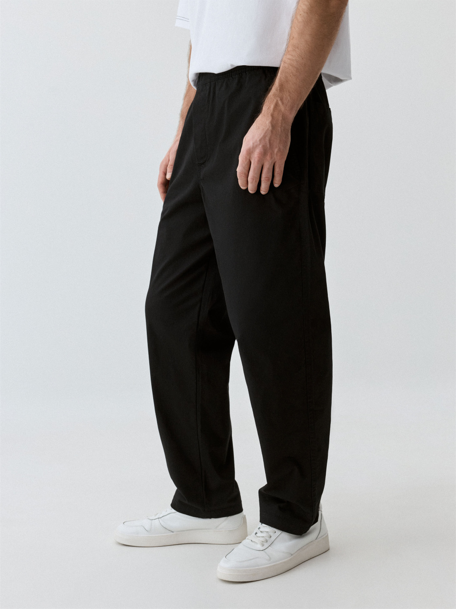 Прямые брюки со средней посадкой, фото - 3