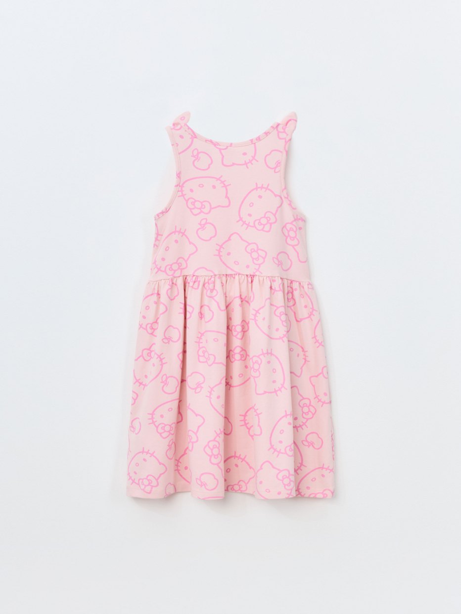 Платье с принтом Hello Kitty для девочек, фото - 5