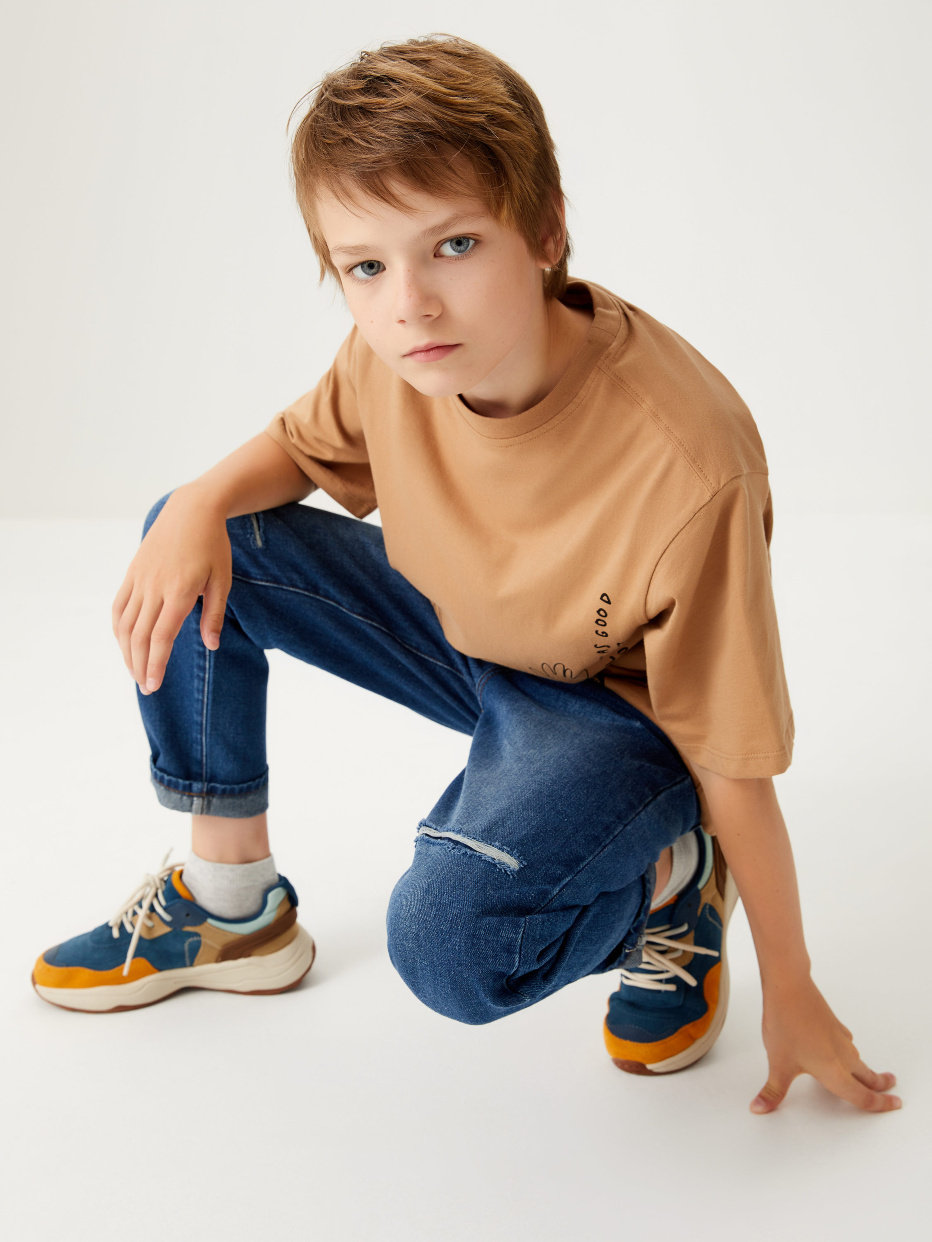 Рваные джинсы для мальчиков, фото - 5