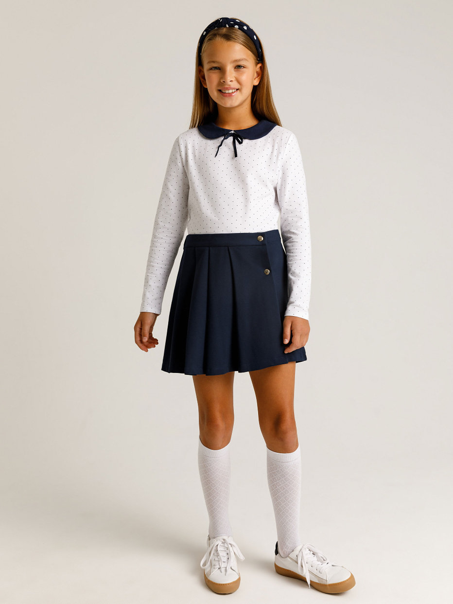 Трикотажная блузка для девочек, фото - 3