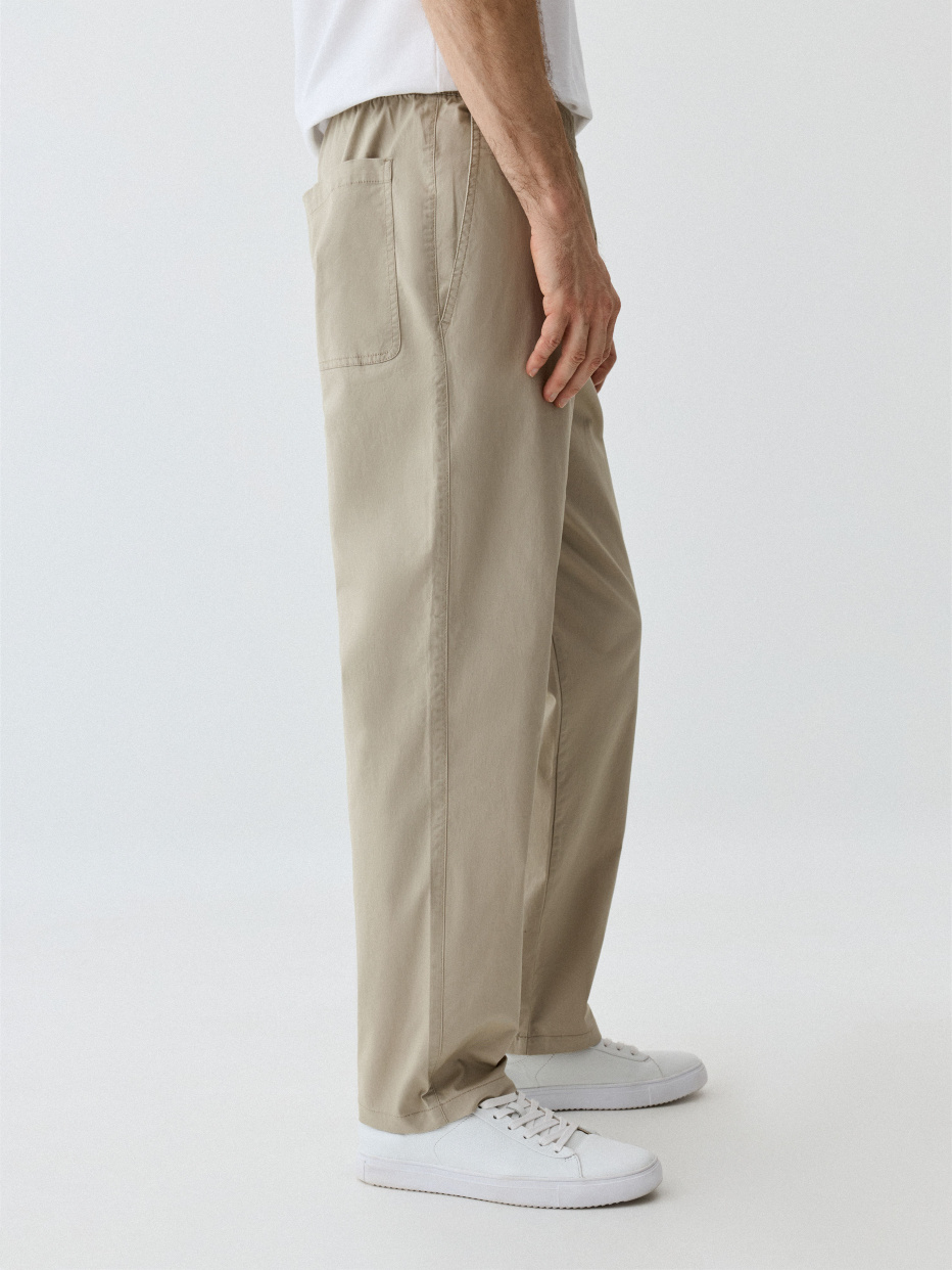 Прямые брюки со средней посадкой, фото - 4