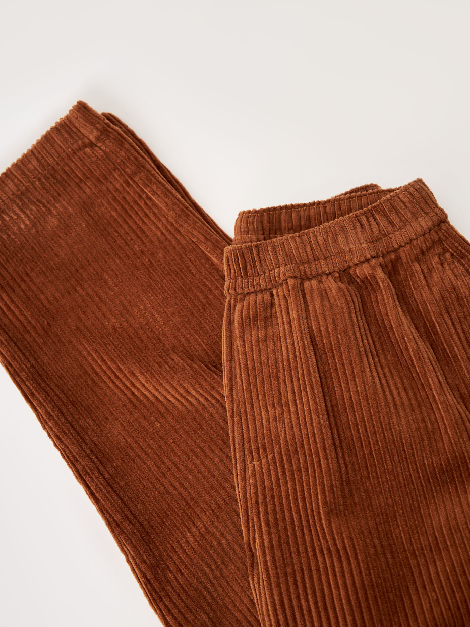 Вельветовые брюки карго для мальчиков, фото - 5