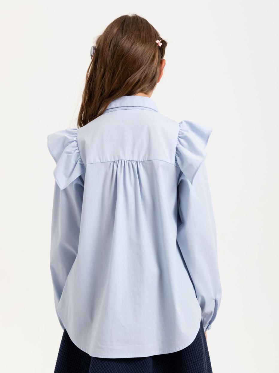 Блузка с воланами для девочек, фото - 4