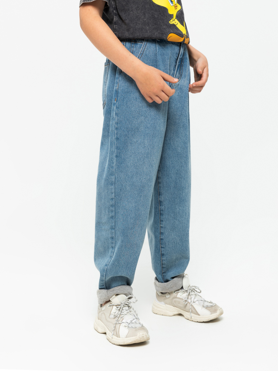 брюки джинсовые для девочек, фото - 3