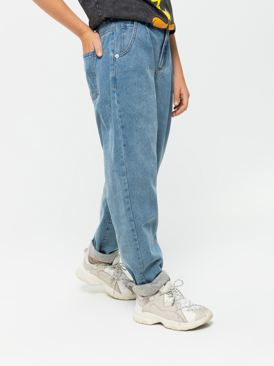 брюки джинсовые для девочек, фото - 5