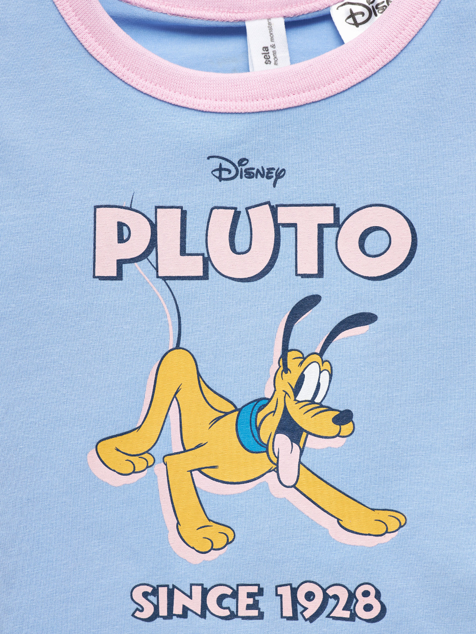 Футболка с принтом Disney Pluto для девочек, фото - 2