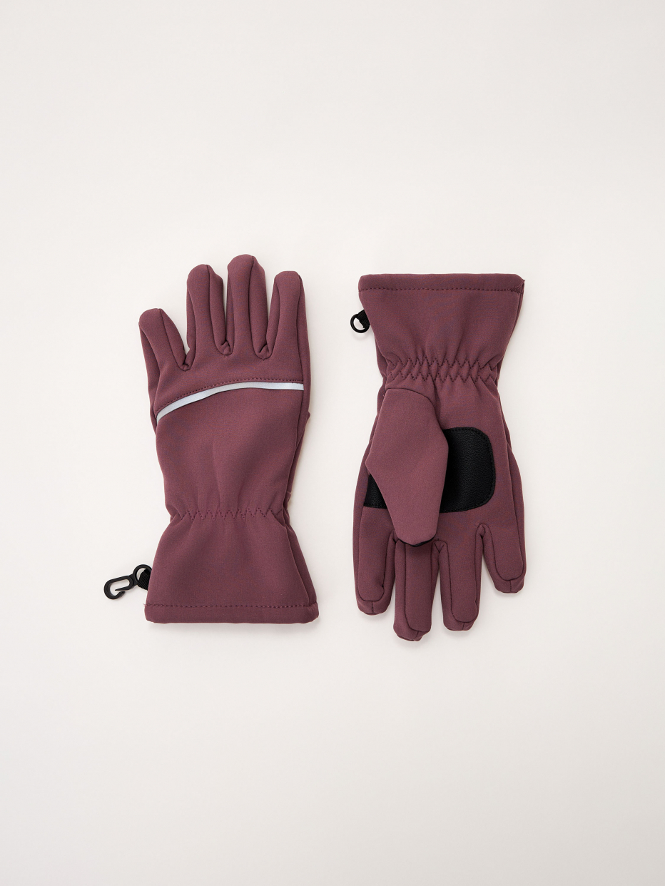 Непромокаемые перчатки softshell для девочек, фото - 1
