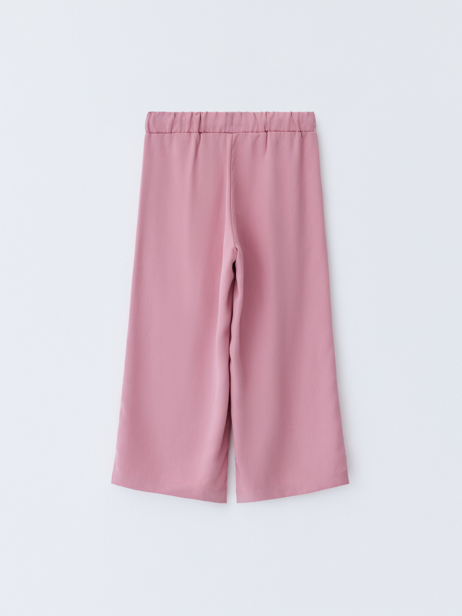 Широкие брюки из лиоцелла для девочек, фото - 5