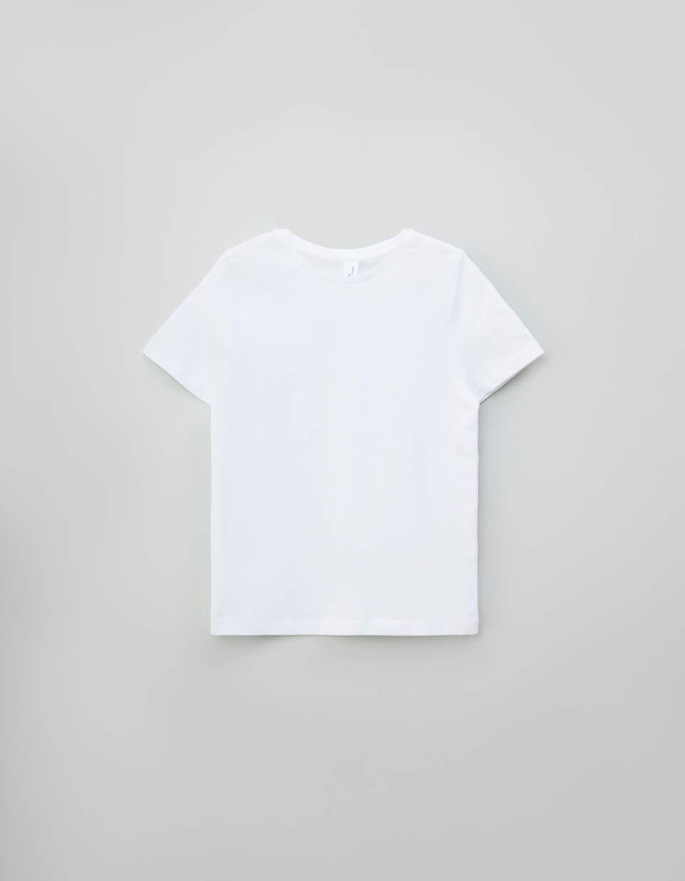 цена Базовая белая футболка детская