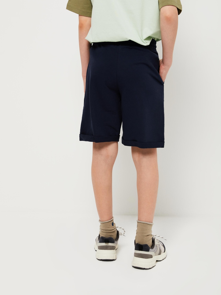 Трикотажные шорты с отворотами для мальчиков, фото - 4