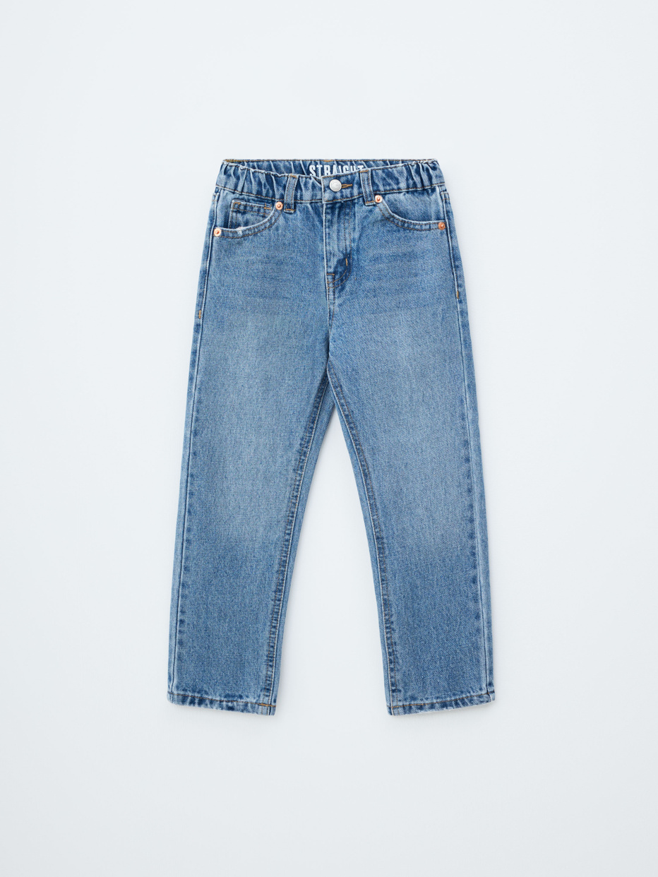 Прямые джинсы на резинке для мальчиков, фото - 3