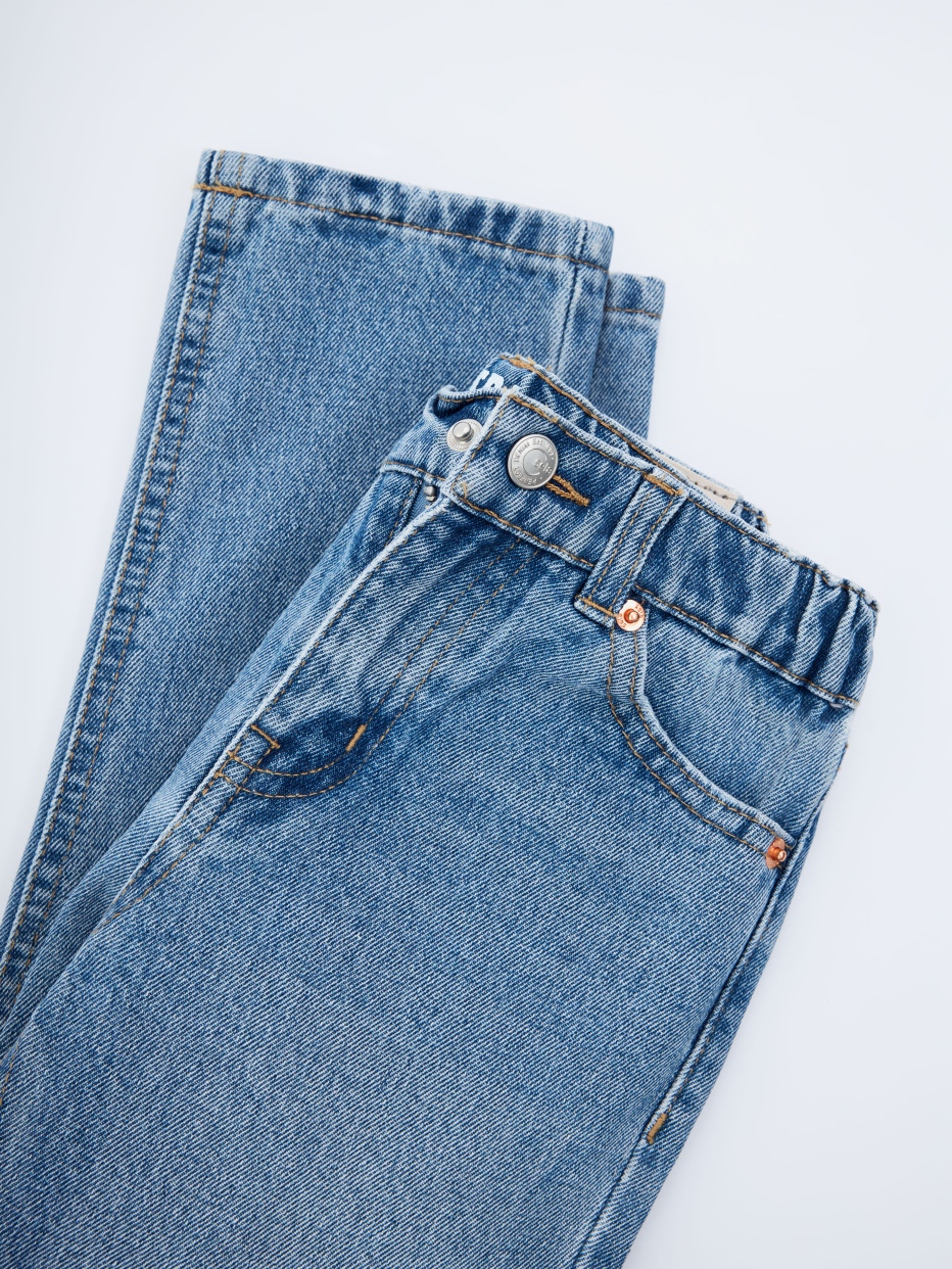 Прямые джинсы на резинке для мальчиков, фото - 5