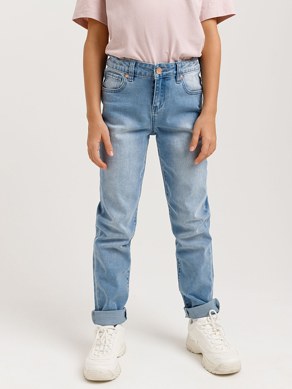 узкие джинсы для девочек, фото - 2