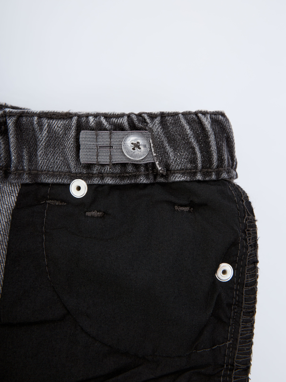 Прямые джинсы на резинке для мальчиков, фото - 6
