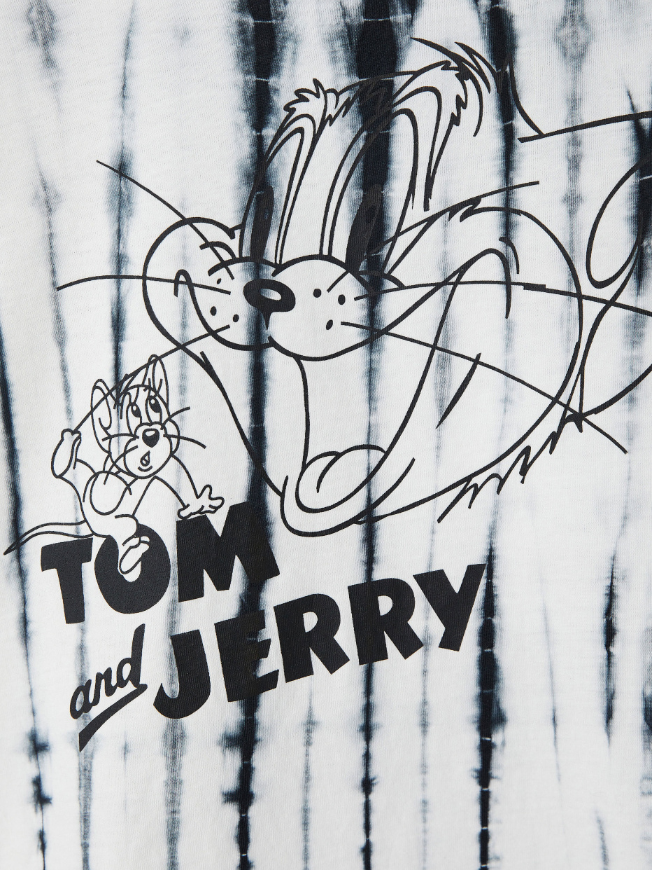 Футболка с принтом Tom & Jerry для мальчиков, фото - 4