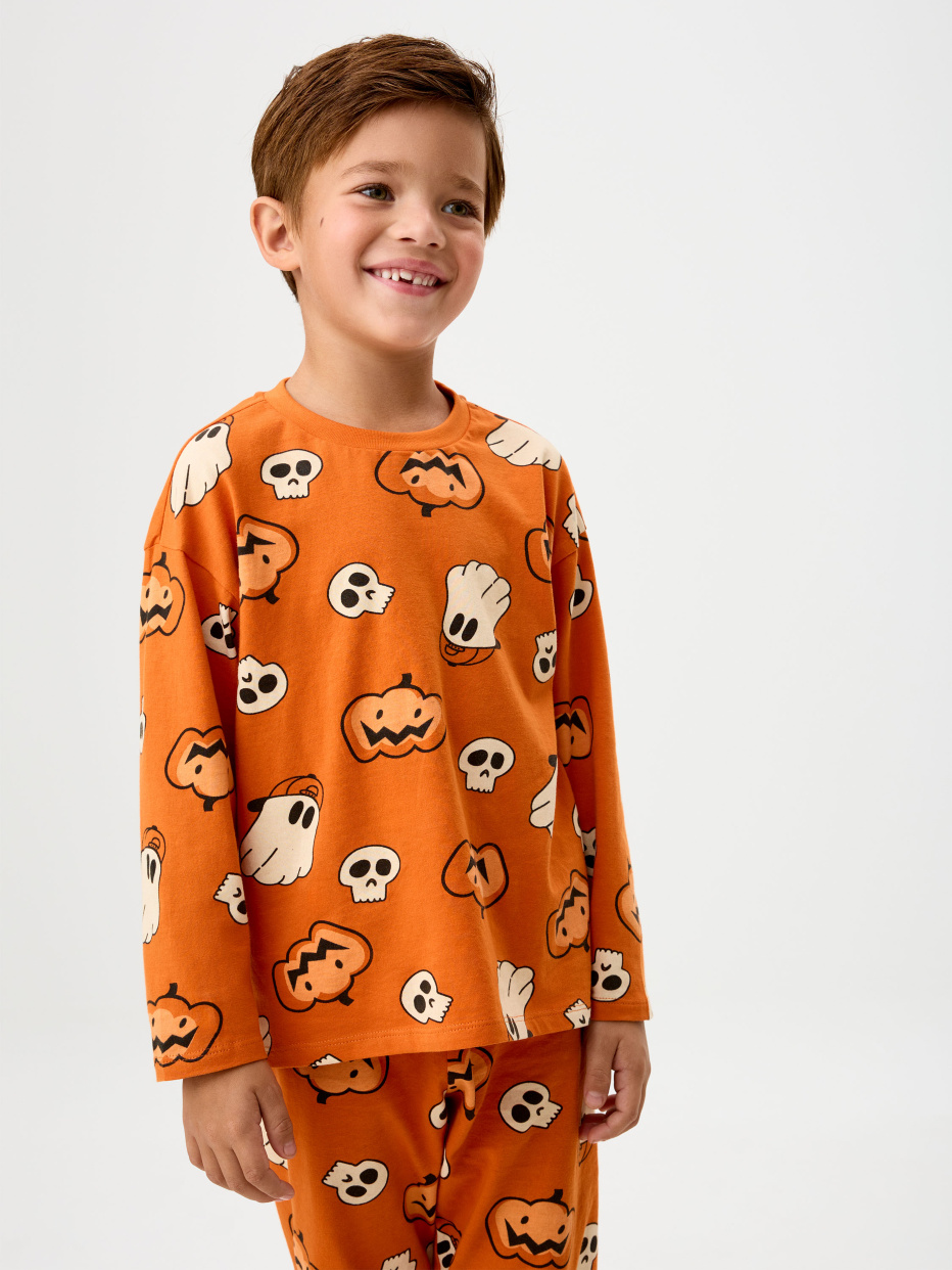 Пижама с принтом Halloween для мальчиков, фото - 3