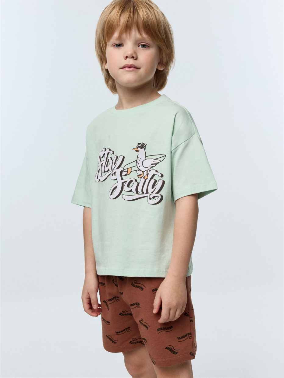 Комплект из футболки и шорт для мальчиков, фото - 2