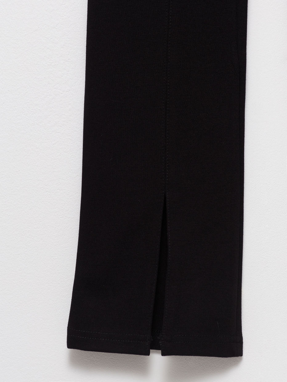 Трикотажные брюки с разрезами для девочек, фото - 2