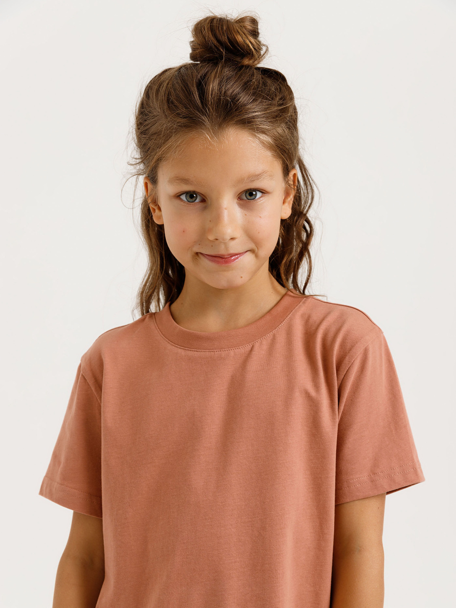 базовая футболка для девочек, фото - 2