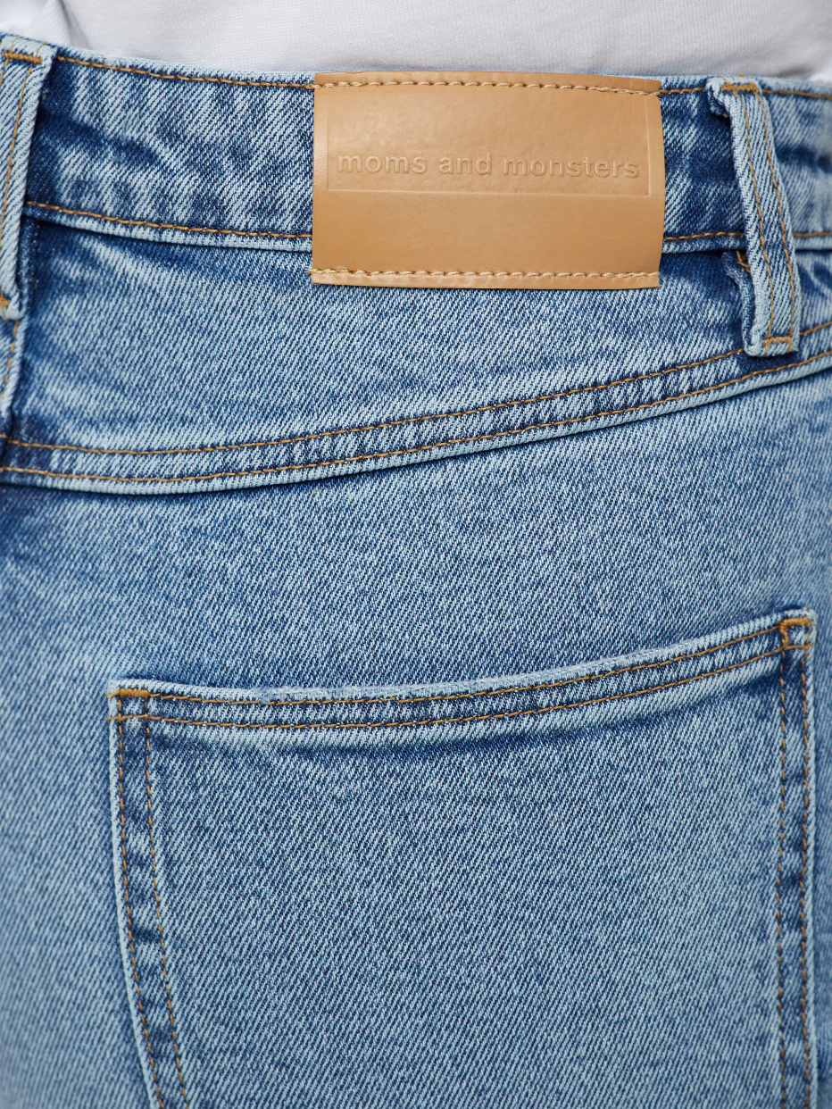 Расклешенные джинсы с разрезами, фото - 4