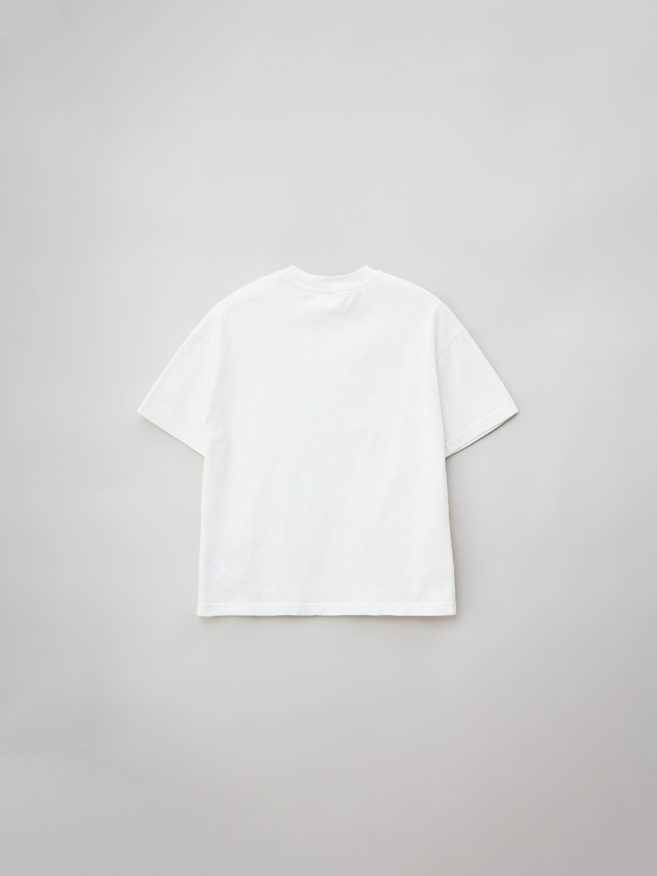 Белая рваная футболка в стиле гранж детская, фото - 5