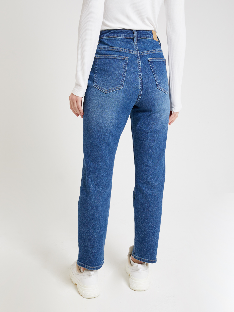 прямые джинсы с высокой талией, фото - 4
